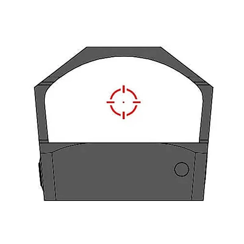 Mira en configuración de montaje para visor o carril