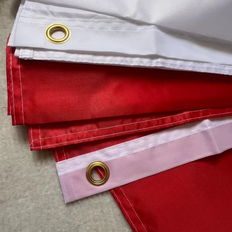 Bandera militar Polonia UE blanca y roja resistente para exterior - imagen 3