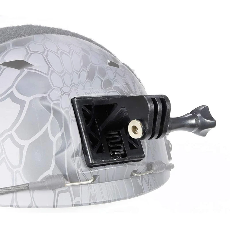 GoPro adaptador soporte Picatinny para casco, riel airsoft cámara - imagen 2