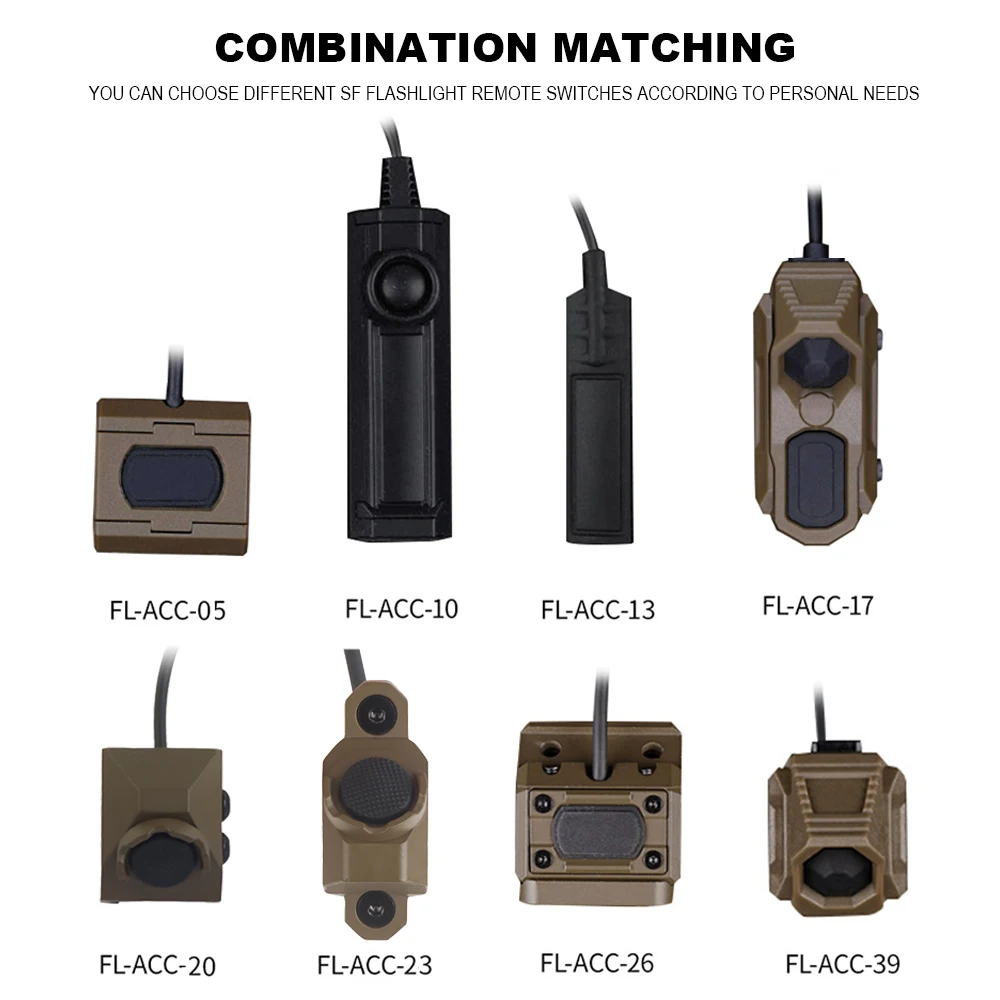 Surefire Scout linterna táctica para rifle AR15 con presión remota - imagen 3