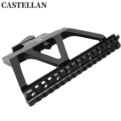Soporte adaptador Picatinny 20 mm con liberación rápida para mira AK