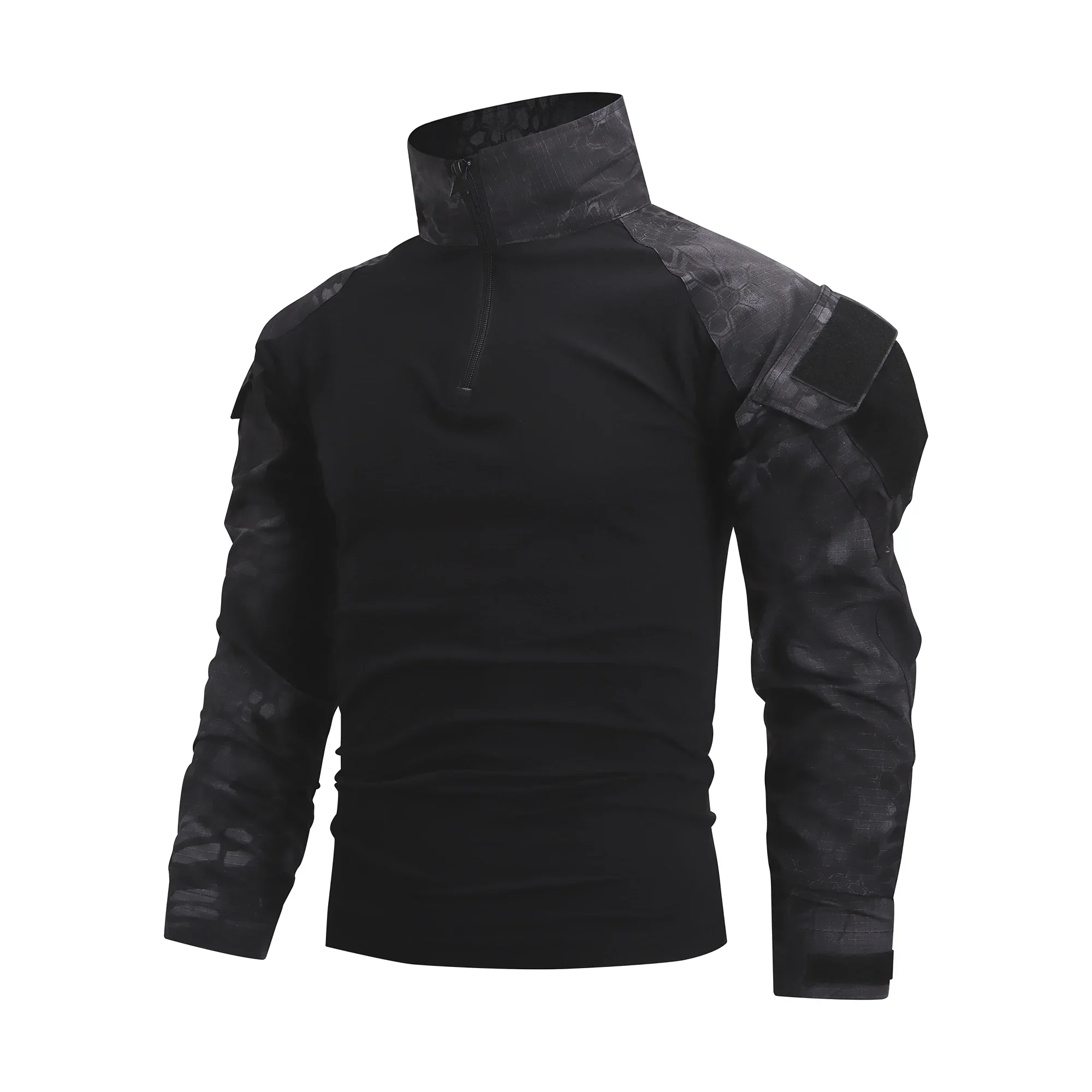 Camiseta táctica camuflaje para aire libre, combate y softair