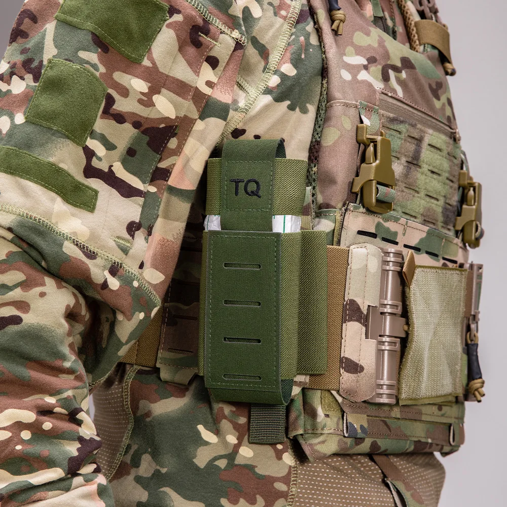 Porta Torniquetes Táctico IFAK con sistema MOLLE y acceso rápido - imagen 2