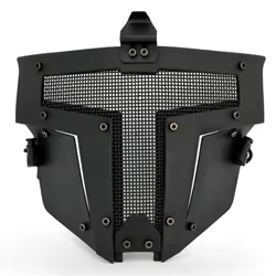 Iron Warrior Máscara táctica malla de acero FAST Airsoft