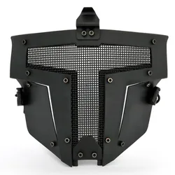 Iron Warrior Máscara táctica malla de acero FAST Airsoft