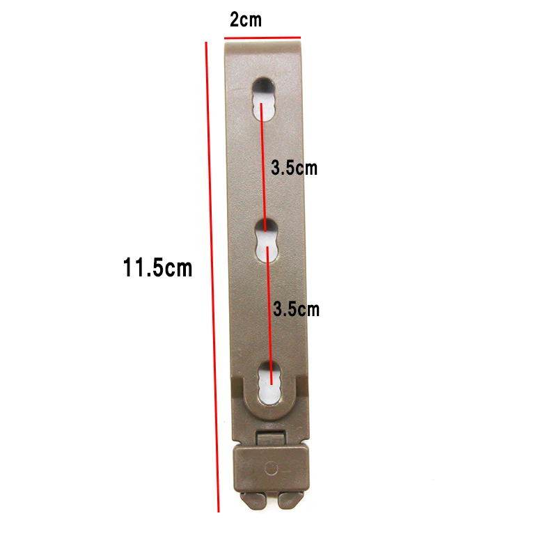 Kydex Clip MOLLE-LOK para cuchillo y cargador de cintura - imagen 3
