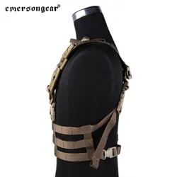 Emersongear aparejo de pecho MOLLE perfil bajo liberación rápida