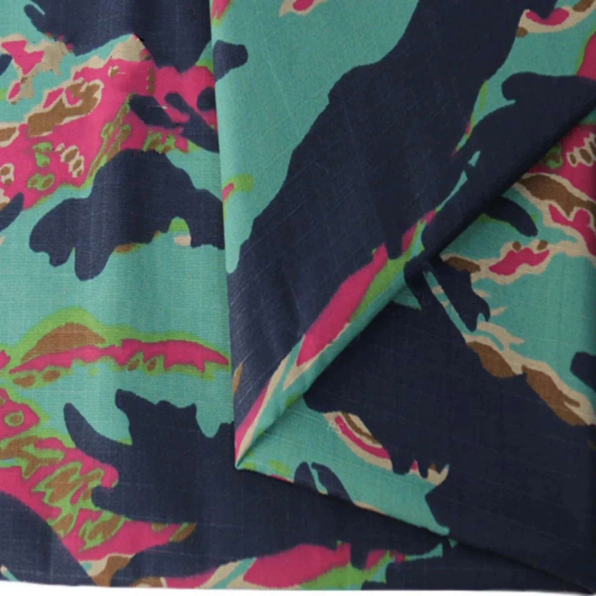 Tela camuflaje ripstop tigre Miami rayas algodón y nailon táctico - imagen 4