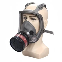 Máscara gas táctica supervivencia carbón activado 40mm