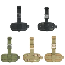 Funda táctica ajustable con MOLLE y correas universales de pierna