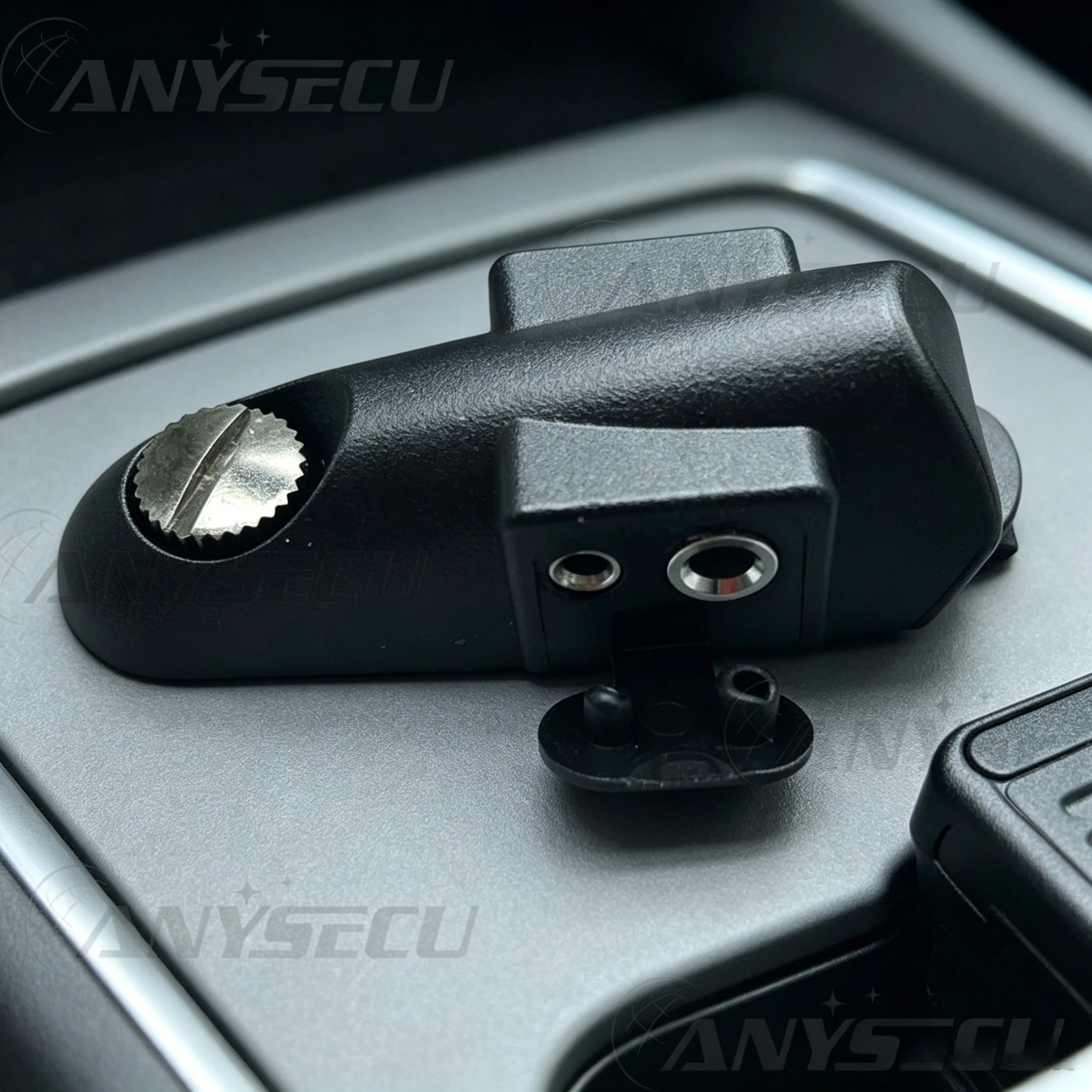 Adaptador audio Walkie Talkie conector Jack y cubierta antipolvo - imagen 2