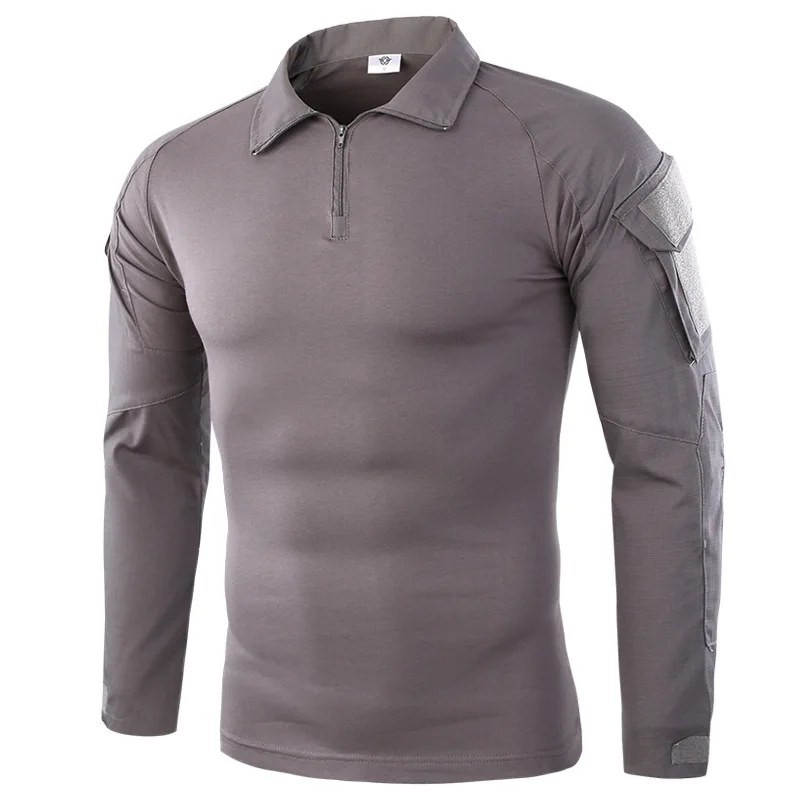 Camisa táctica de combate camuflaje militar ripstop - imagen 2