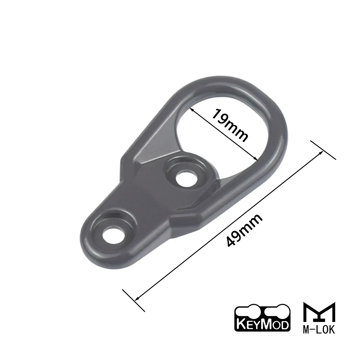 Tornillos M-LOK de aleación de aluminio para riel táctico - imagen 2