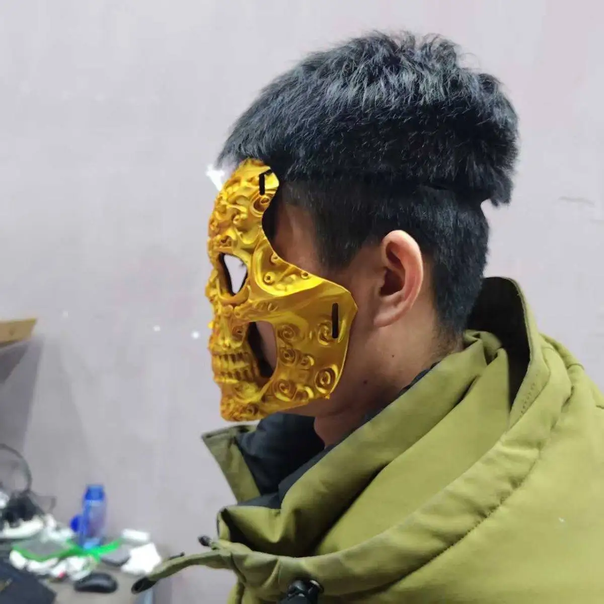 Máscara Táctica Calavera 3D para Cosplay y Festivales - imagen 2