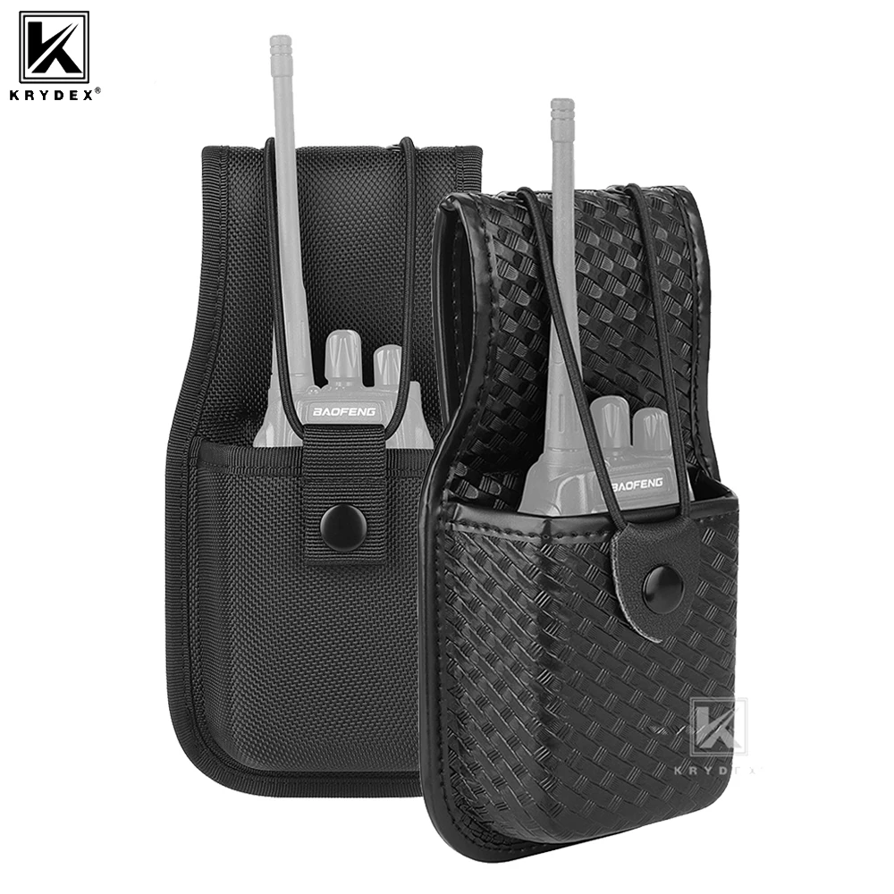 Funda táctica KRYDEX para radio – Portarriesgo para cinturón - imagen 4