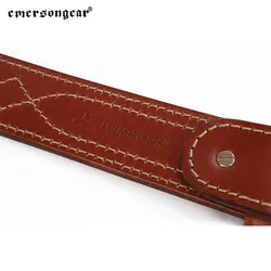 Emersongear SB6 cinturón táctico de cuero con hebilla latón real