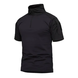 Camisa táctica Ripstop manga corta hombre – Camuflaje militar verano