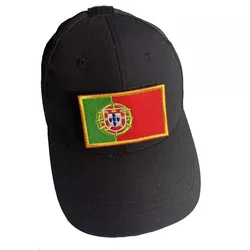 Parche bordado bandera de Portugal reflectante IR táctico