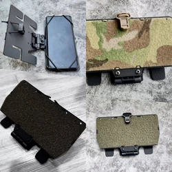 K-Plate placa táctica MOLLE para soporte de teléfono en pecho