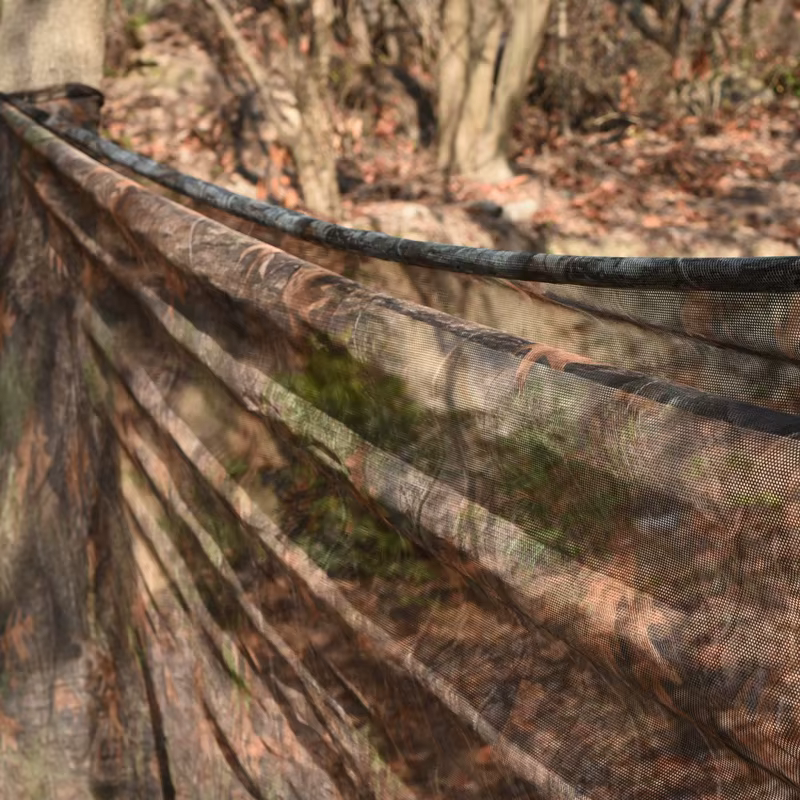 Red de camuflaje militar 3D transparente caza acampada toldo