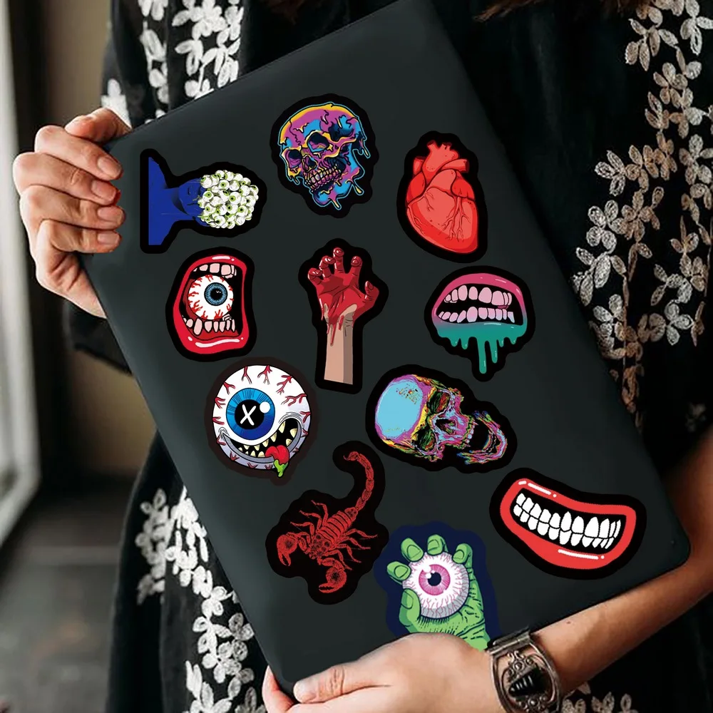 Pegatinas tácticas calavera y fantasma – Adhesivo impermeable outdoor - imagen 5