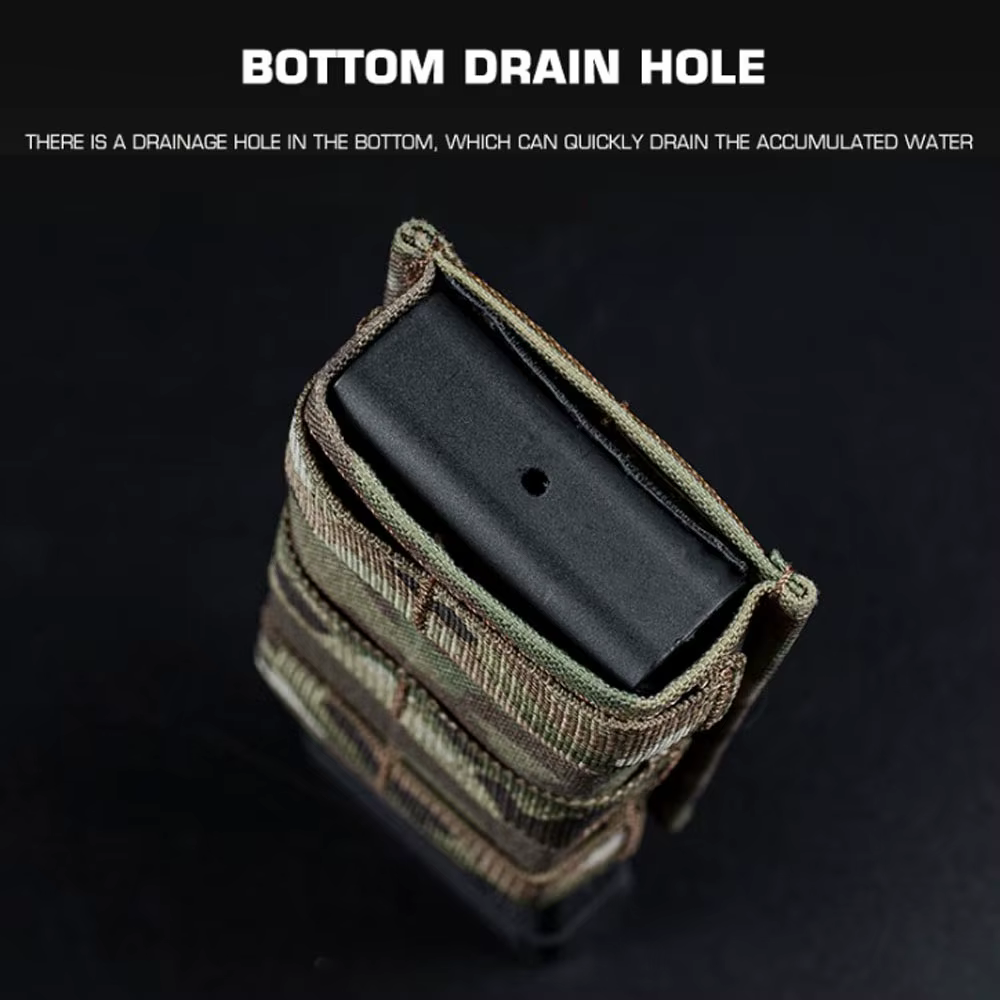 Funda táctica de cargador FAST MOLLE Malice KYWI nailon para AR15 - imagen 4