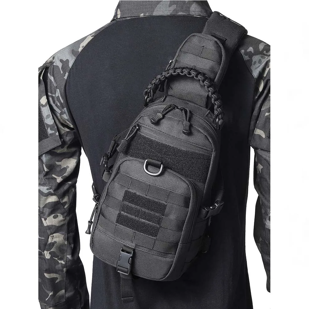 Bolso Táctico Bandolera Camuflaje Multiusos para Senderismo y Viajes - imagen 3