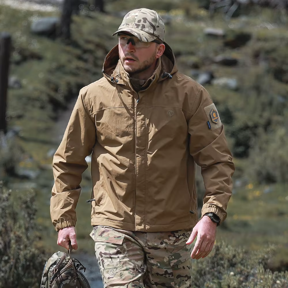 EmersonGear OCELOT chaqueta táctica impermeable cortavientos nylon - imagen 5