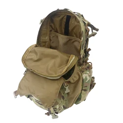 Mochila táctica para casco expandible doble correa, airsoft tiro