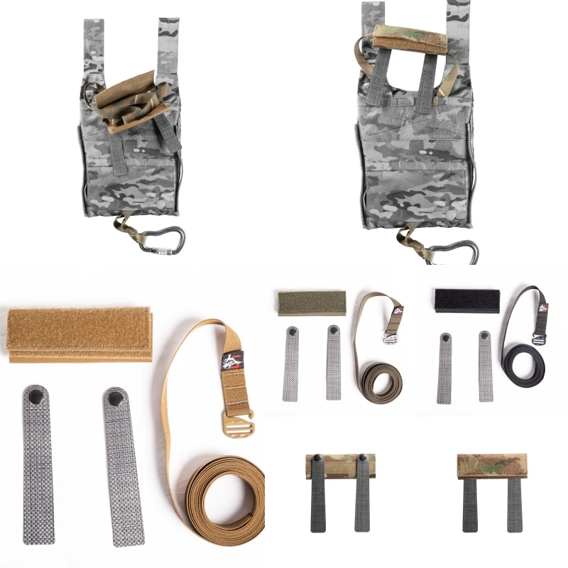 SS MK2 asa de rescate táctica – correa remolque para chaleco MOLLE - imagen 4