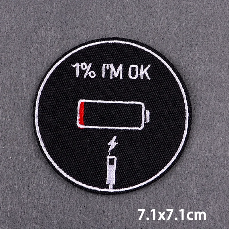Parche bordado termoadhesivo táctico – insignia militar para chaleco - imagen 5