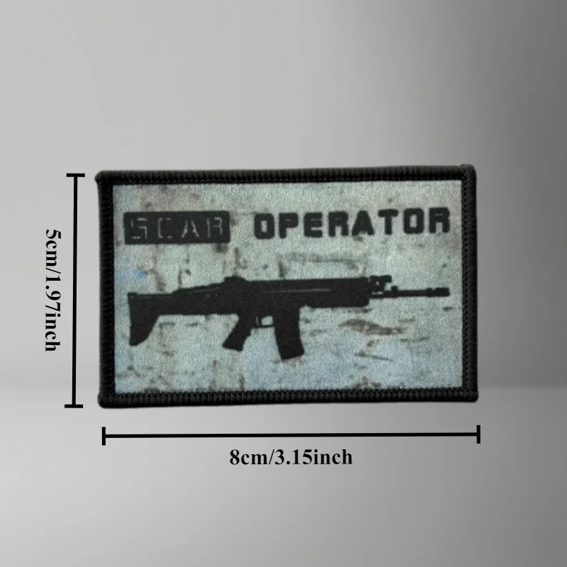 Parche militar FN FAL – Bordado táctico MOLLE Operations - imagen 4