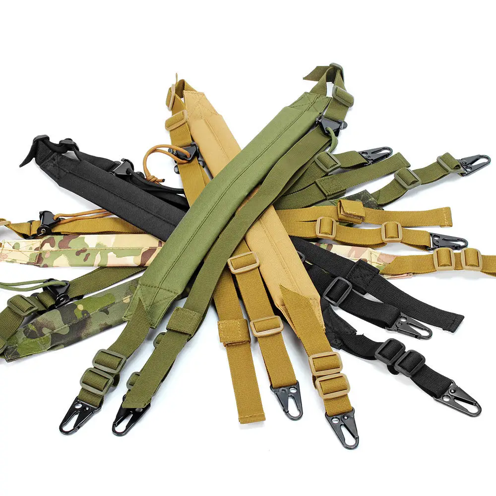 Correa de rifle MK2 ajustable rápida acolchada para caza táctica tiro - imagen 4