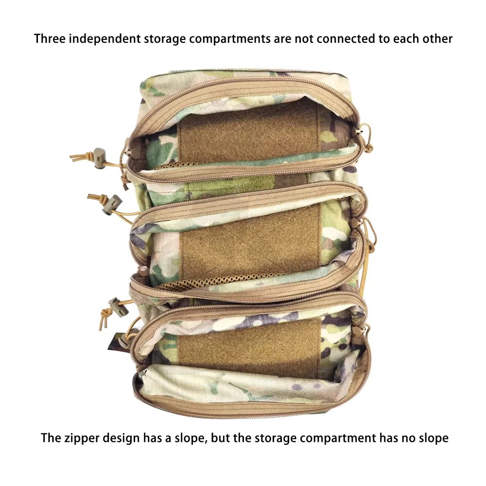 DELTA Bolsa táctica compacta médica de asalto estilo SS MOLLE - imagen 3