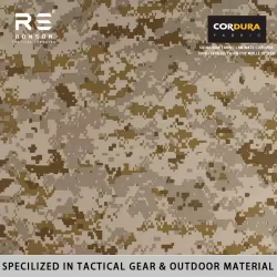 Chaleco táctico Cordura doble laminado AOR1 desierto Molle láser