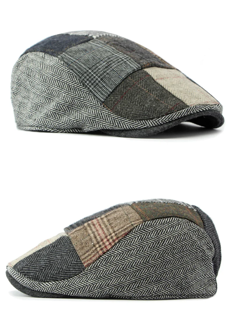 Gorra newsboy gatsby combinada con look casual otoñal