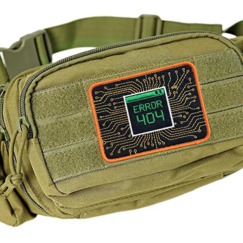 Parche bordado táctico militar con gancho y bucle para mochila - imagen 2