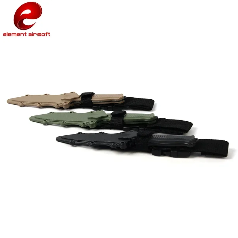 Cuchillo de entrenamiento con estilo táctico