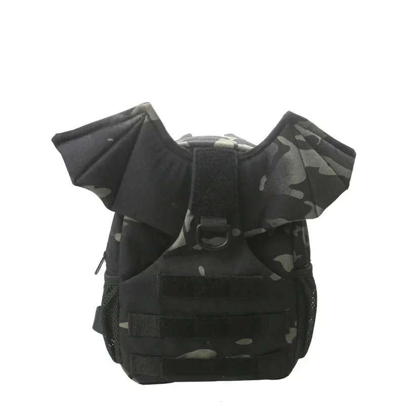 Mochila táctica de nailon camuflaje para viaje y aire libre
