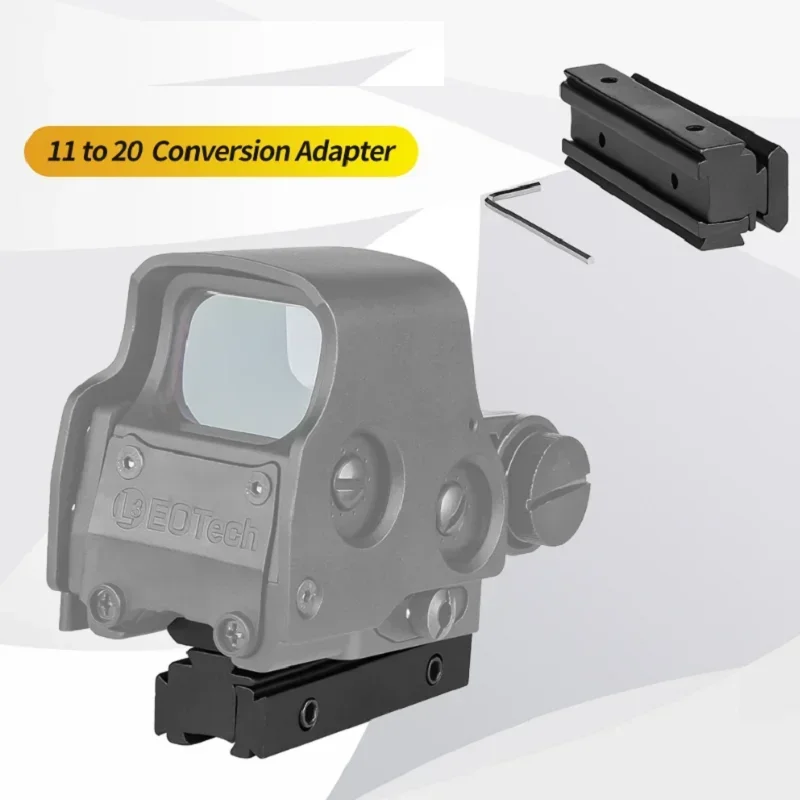 Base adaptadora Weaver para montaje de mira telescópica en rifle