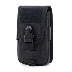 Funda táctica MOLLE para móvil con ranuras para tarjetas