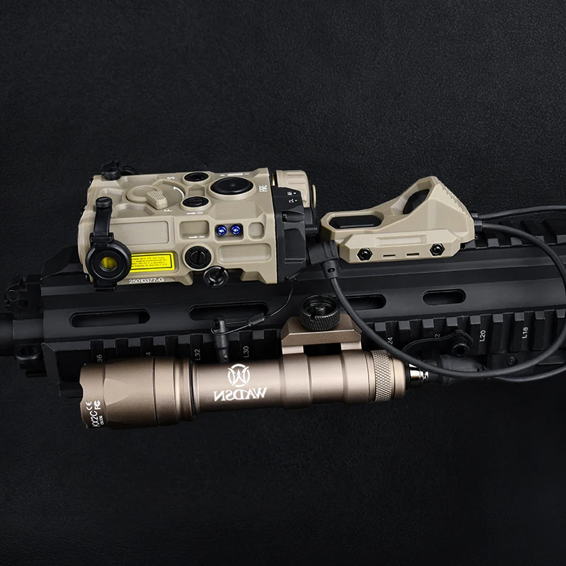 WADSN Linterna táctica con mira láser OGL e interruptor dual AXON - imagen 5