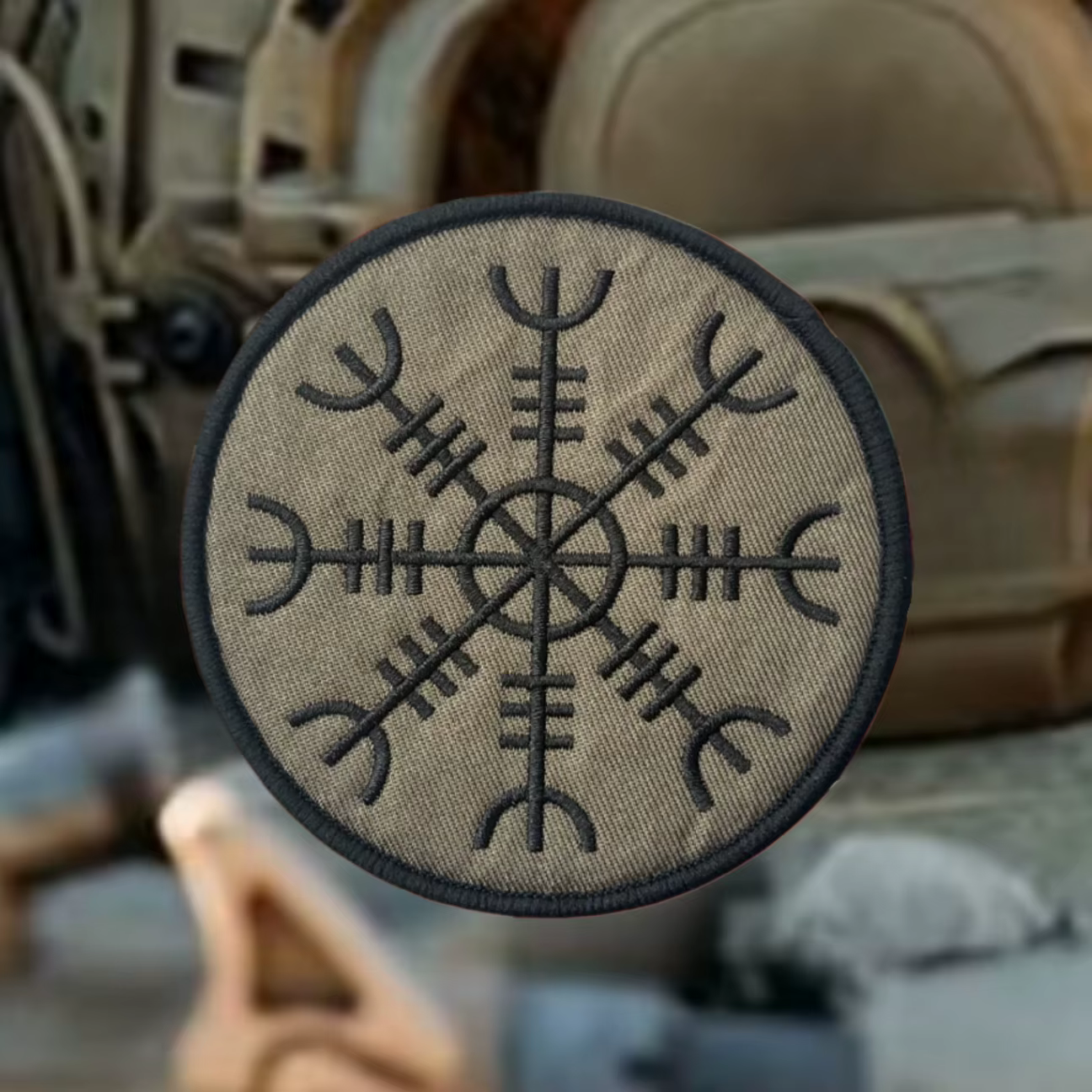 Detalle del diseño bordado