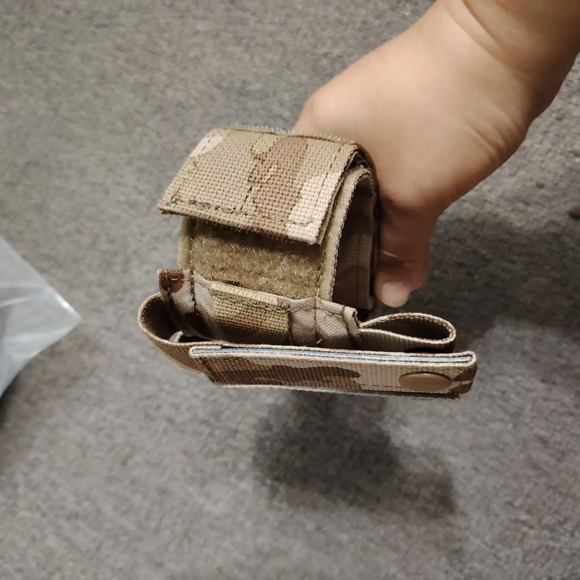 MEW cinturón táctico con sujeción MOLLE negra para accesorios - imagen 5
