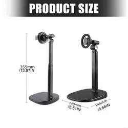 Soporte magnético universal para móvil con base ancha y brazo ajustable