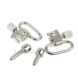 Anilla giratoria QD de acero inoxidable para correa de rifle