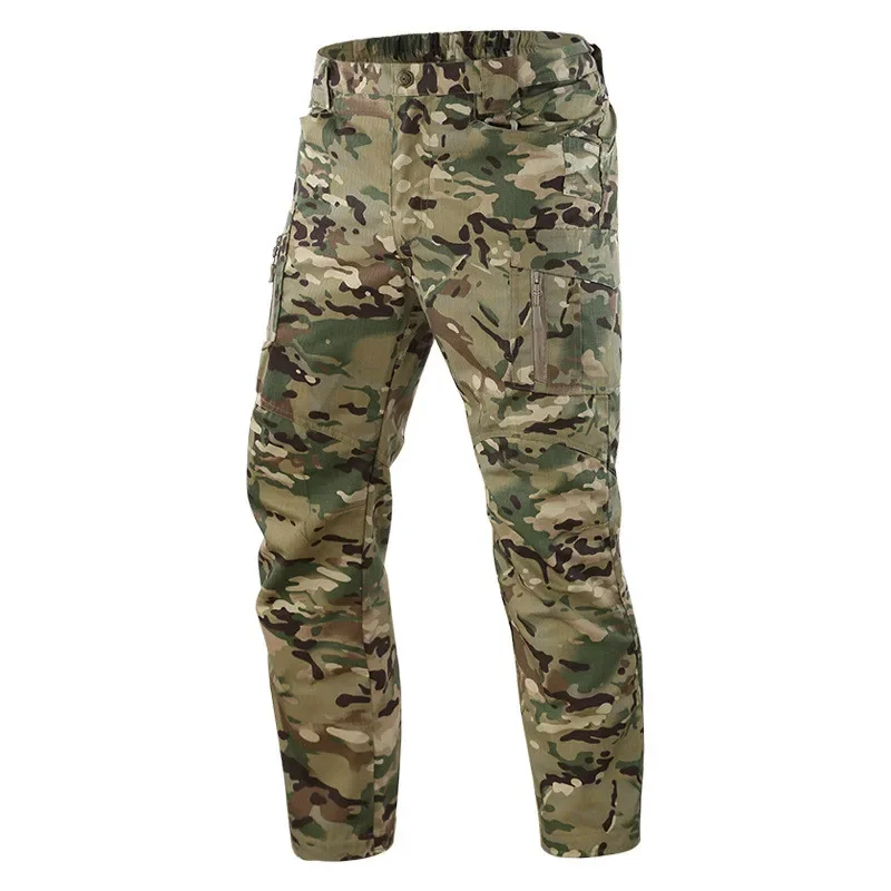 Pantalones tácticos hombre camuflaje invierno para caza y combate - imagen 5
