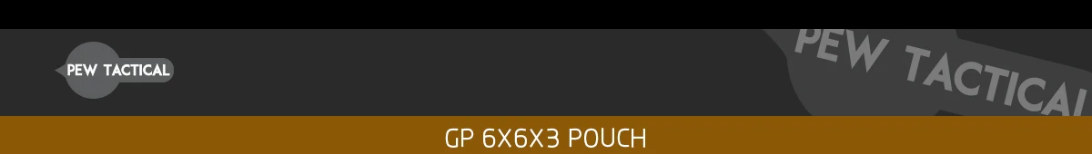Bolsa táctica PEW GP con sistema MOLLE