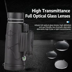 Portabl Powerful Monocular zoom larga distancia con trípode outdoor