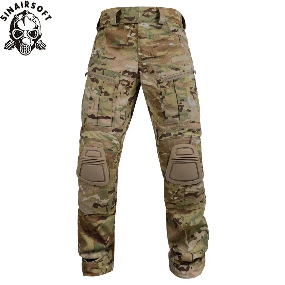 SINAIRSOFT G3 – Pantalón táctico de combate con rodilleras - imagen 2